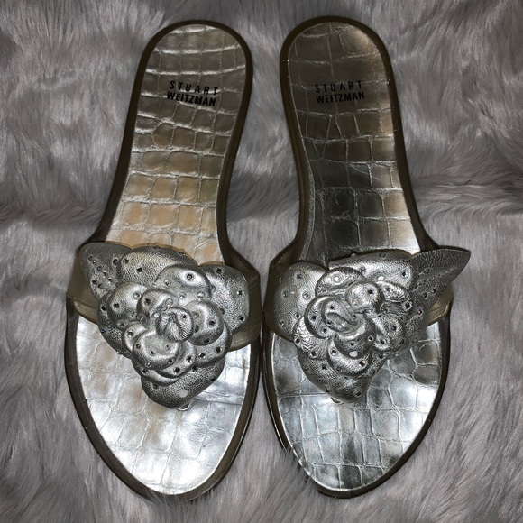stuart weitzman rhinestone sandals